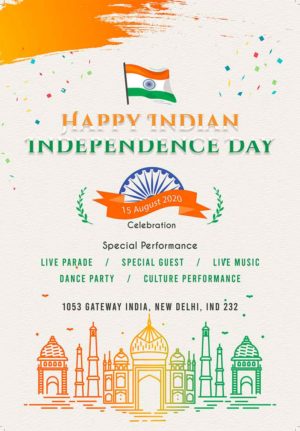 Indian Independence Day Flyer 3