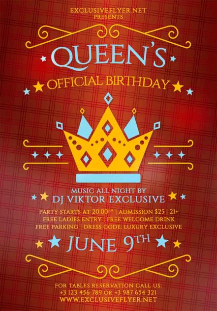 Queens Official Birthday