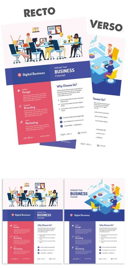 Digital Agency Business Flyer V2