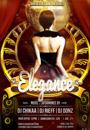 Elegance Night Flyer