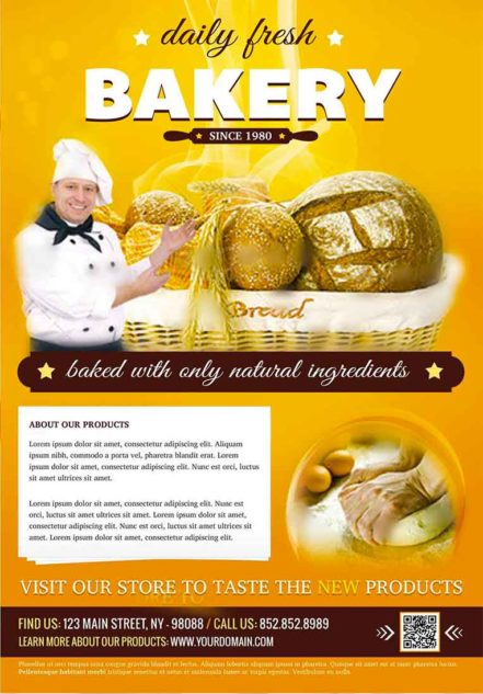 Bakery Magazine Flyer