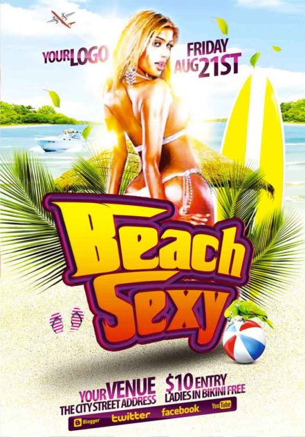 Beach Sexy Flyer
