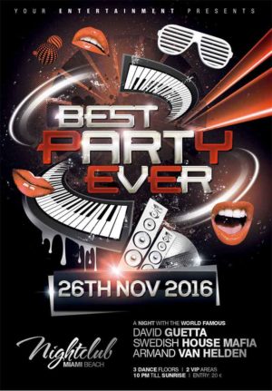 Best Party Ever Flyer 1