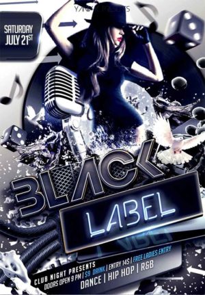 Black Label Flyer 1