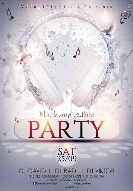 Black and White Party FB