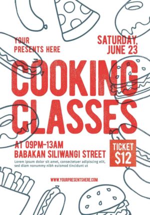 Cooking Class Flyer 1