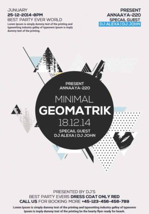 Geometric Flyers Bundle