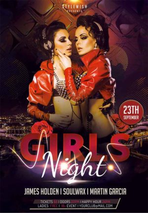 Girls Night Flyer 3