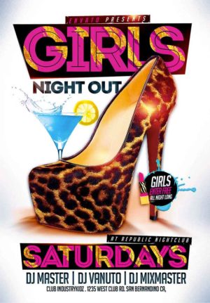 Girls Night Flyer 6