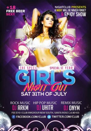 Girls Night Out Flyer 6