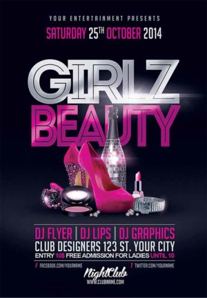 Girlz Beauty Flyer