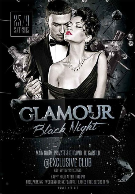 Glamour Black Night