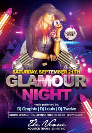 Glamour Night Flyer 2