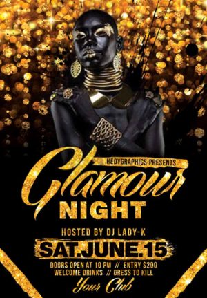 Glamour Night Flyer 20
