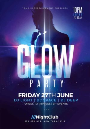 Glow Party Flyer 5