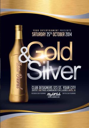 Gold and Silver Flyer