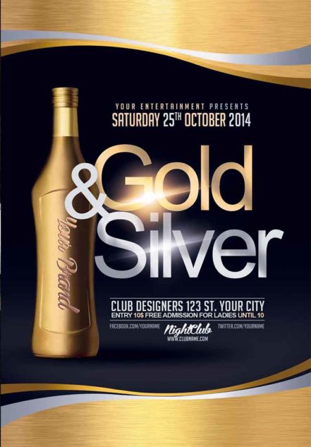 Gold and Silver Flyer