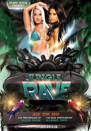 Jungle Rave Flyer