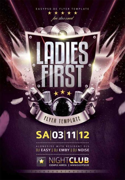 Ladies First Flyer