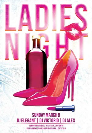 Ladies Night Flyer 14