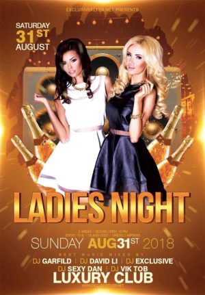 Ladies Night Flyer 16