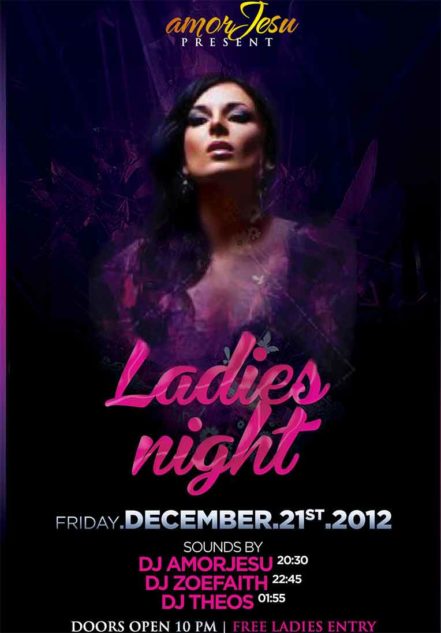 Ladies Night Flyer 6