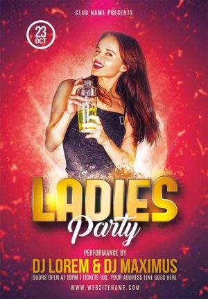 Ladies Party Flyer T20