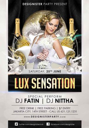 Lux Sensation Flyer