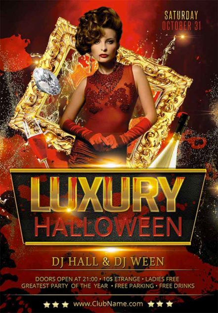 Luxury Halloween Flyer 1