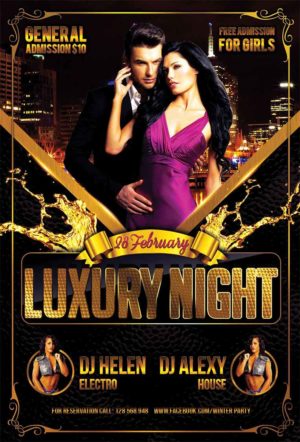 Luxury Night Party FB 1
