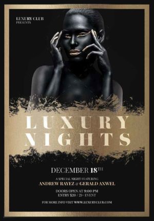 Luxury Night Party Flyer 13