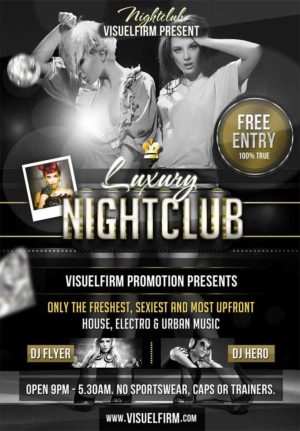 Luxury Nightclub Flyer 3