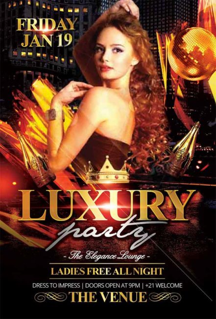 Luxury Party Flyer