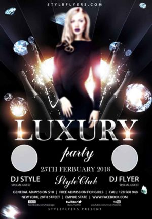 Luxury Party Flyer T1
