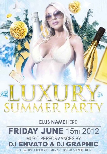 Luxury Summer Flyer