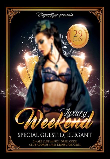 Luxury Weekend Flyer FC2