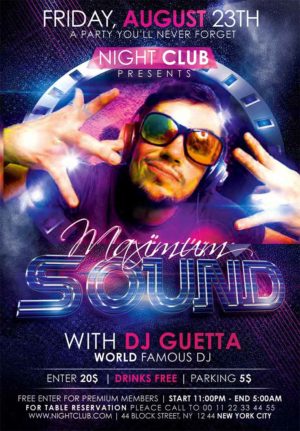 Maximum Sound Flyer 1