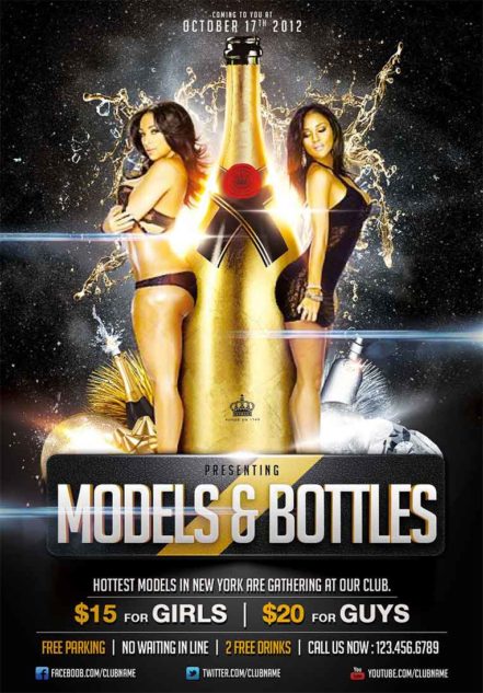 Models Bottles Flyer 1