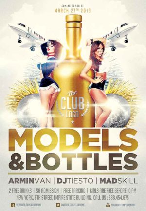 Models Bottles Flyer 2