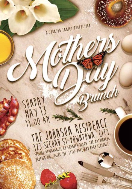 Mothers Day Brunch Flyer T6