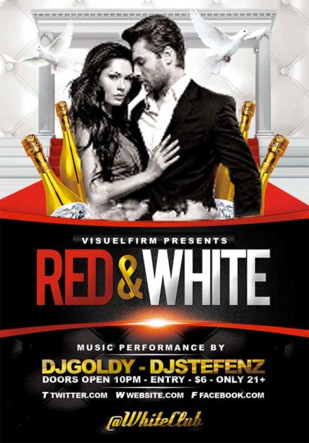 Red And White Flyer