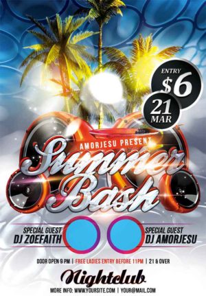 Summer Bash Flyer 2