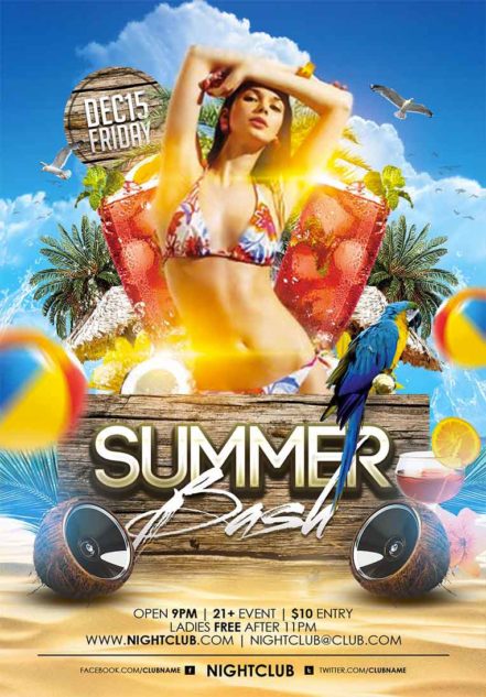 Summer Bash Flyer 3