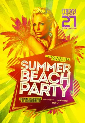 Summer Beach Flyer 2