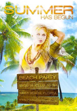 Summer Beach Flyer 3