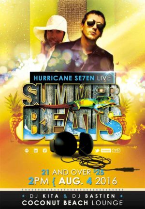 Summer Beats Party Flyer