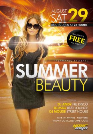 Summer Beauty Flyer