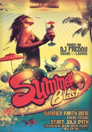 Summer Blast Flyer