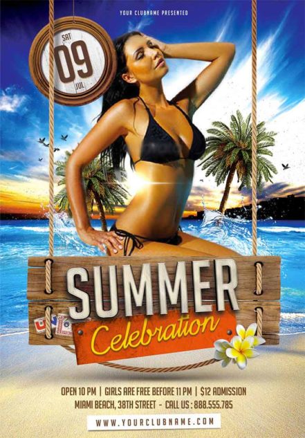 Summer Celebration Flyer