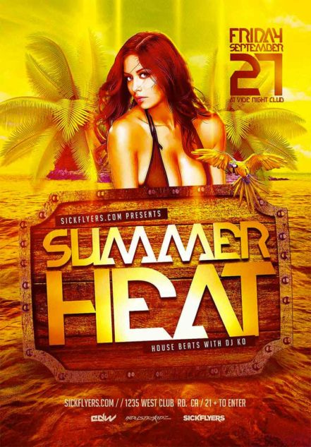 Summer Heat Flyer 2